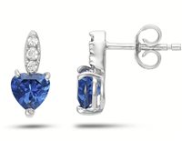 Pendientes Ambrosia Mujer DEA DI LUCE in Oro blanco Zircone AGZ533 - AGZ533